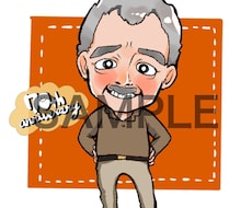 あなただけのカラフルでPOPな可愛い似顔絵描きます イメージ1