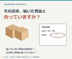 請求書の数や単価を確認するツールを届けます イメージ1