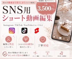 SNS用ショート動画編集します 「思わず最後まで見てしまう」ショート動画を丁寧に制作します✨