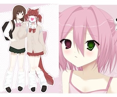 ギャルゲ風イラスト描きます イメージ1