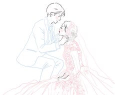 お写真を元にシンプルで可愛いイラスト描きます イメージ1