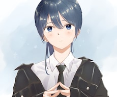 オリジナルのキャラ、似顔絵風のイラストを描きます イメージ1