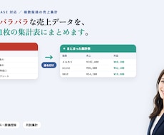 複数販路の売上管理・集計を代行します イメージ1
