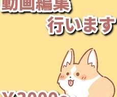 様々な種類の動画編集をいたします キルクリップ・vlog等なんでも可！