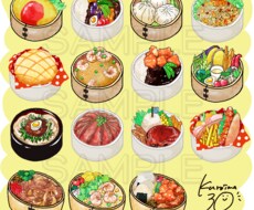 食べ物、お料理をもっと美味しそうに描きます