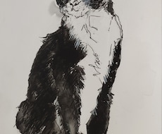 愛するペットを温かみのある手描きイラストで描きます イメージ1