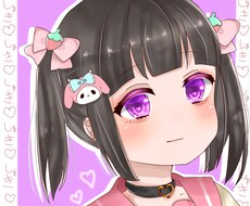 アニメキャラ～オリキャラまでSNSアイコン描きます イメージ1
