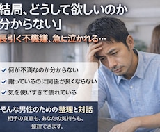 感情的に見える彼女の本音を優しく言語化します イメージ1