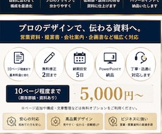 営業資料・PowerPointを見やすく整えます イメージ1