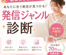 副業初心者向け｜インスタ発信ジャンルを提案します 強みがなくても大丈夫、発信ジャンル迷子を卒業