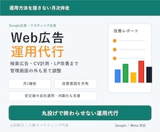 Google広告・リスティング広告を運用代行します イメージ1