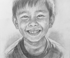 リアル鉛筆画　写真から心に残るものを制作します 思い出に残る一枚を残しませんか。