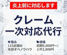 美容サロン特化｜クレーム一次対応代行します 炎上前に初期対応。現場の負担軽減、クレームを鎮静化します。