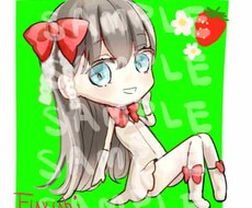 ミニキャラアイコン作成します SNSで自分だけのアイコンが欲しい方に