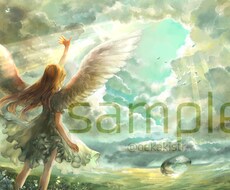 一枚絵（人物＋背景）承ります イメージ1