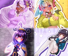 商用利用可能なイラストを作品します イメージ1