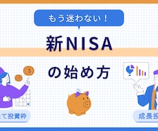迷わない！新NISA投資デビューを支援します 情報過多でモヤモヤする投資デビューをサポートします