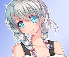 ライバー、Vチューバー用立ち絵イラスト描きます イメージ1