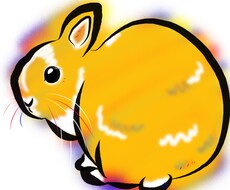 ペット・動物のアイコンを三原色カラーで描きます イメージ1