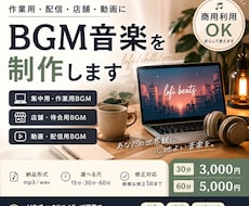 配信・店舗用高品質lofi/BGMを制作します YouTubeや各種配信、店舗用BGMなどに！