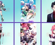 1枚絵、Live2Dイラストなどご依頼できます 幅の広さが自慢です！その他のサービスと同時でお安くなります！