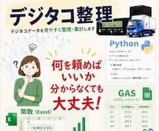 物流・運送のデジタコデータを整理・集計します イメージ1