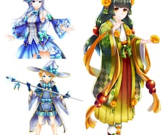 キャラクターの立ち絵を制作します イメージ1