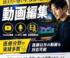 YouTubeの動画編集を代行します イメージ1