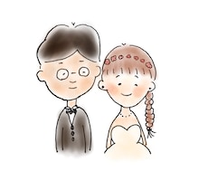 家族の写真をイラストにします イメージ1