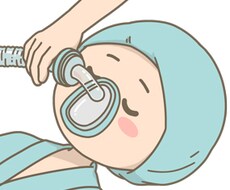 全身麻酔の感じ話します イメージ1