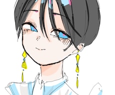 商用OK！最短3日！パッキリ可愛いアイコン描けます イメージ1