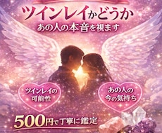 ツインレイ鑑定します イメージ1