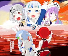 SNSで大注目！VTuberの１ページ漫画描きます イメージ1