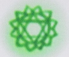 ハートの御座・あなたのハートセンターを絵にします あなたの心の中心に咲く輝くお花✨
