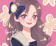 可愛いSNSアイコンを作成します