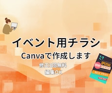 ワークショップ告知チラシ制作します イメージ1