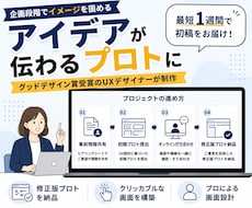 UX専門家が企画段階のアイデアをプロトにします ｜最短1週間で初稿納品・グッドデザイン賞受賞のUXデザイナー
