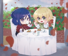 かわいいちびキャラを制作いたします イメージ1