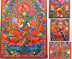 仏画・人物画・建物のアクリル画を描きます イメージ1