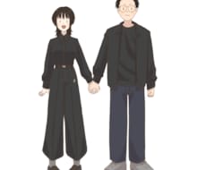 ゆるかわ全身ペア似顔絵描きます 並んだ姿を、ゆるかわ全身似顔絵に