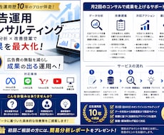 広告アカウントを分析し改善策を月2回ご提案します イメージ1