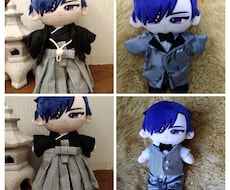 御希望ぬいぐるみ衣装の型紙二点作成いたします お好きなぬいぐるみの衣装型紙を作成