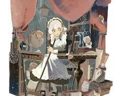お客様の世界観に合わせた背景込みの絵を制作します イメージ1