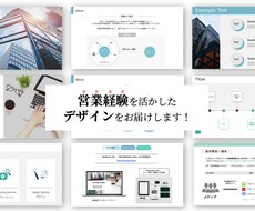 営業経験を活かしてパワーポイント資料を制作します イメージ1