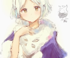 かわいい女の子を描きます イメージ1