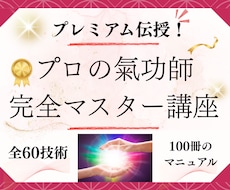選ばれるプロの気功師に！現代気功完全60技講座ます 情報空間を自在に操作し気功の本質が分かる100冊のテキスト