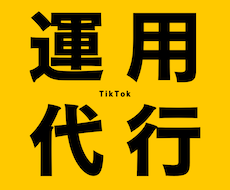 TikTok【1ヶ月】運用代行します