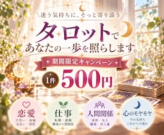 心を整理するタロット鑑定をいたします イメージ1