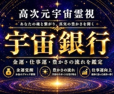 金運上昇◆宇宙銀行の流れを読み解きます イメージ1