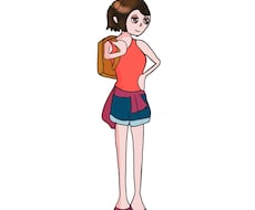 カートゥーン風イラスト提供します。ます イメージ1